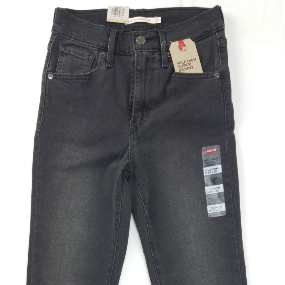 Levi's Women's Mile High Super Skinny Jeans, Real